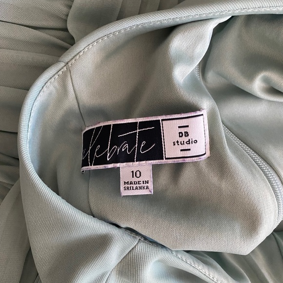 Sage Green Long Dress - Picture 1 of 5